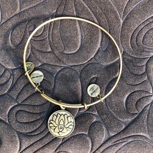 Alex & Ani Lotus Charm Bracelet